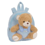 Sac à dos creche OURS bleu pastel