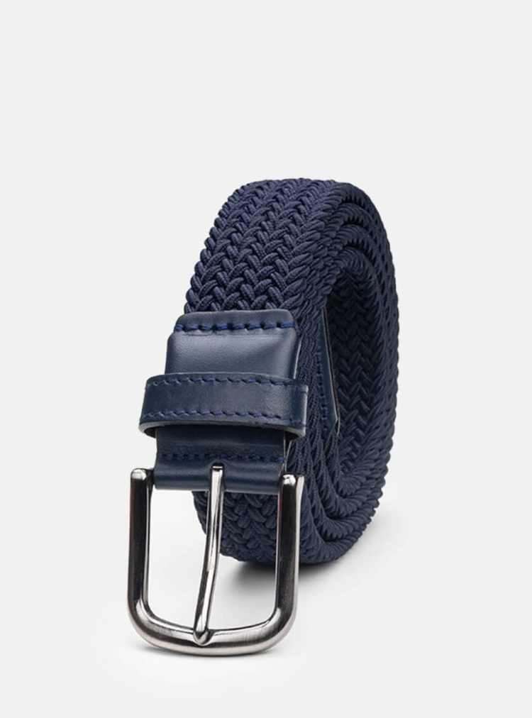 ceinture-tressee-bleu-marine