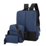 Sac à dos pour ordinateur portable, ensemble de 3 pièces, Business hommes femmes