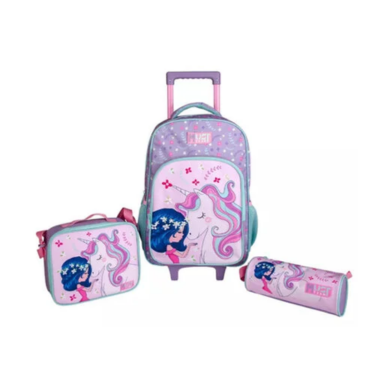 Ensemble d'écoles Must Team Unicorn trio complet CP et primaire fille