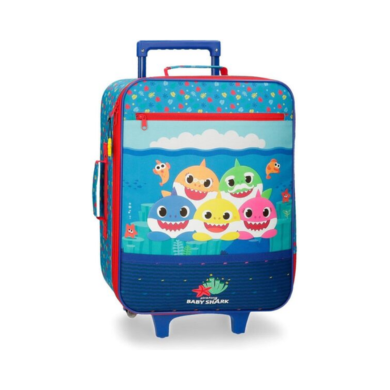 valise-cabine-baby-shark-happy-35x50x16-cms-souple-polyester-25l-copie
