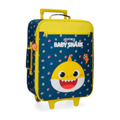 valise-cabine-baby-shark-bleu-35x50x16-cms-souple-polyester-25l