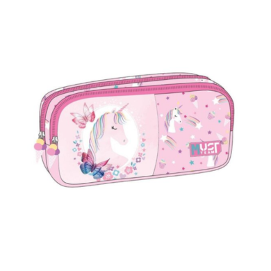 Trousse Must Team  Pink Licorne 21x6x9cm - 2 compartiments