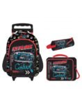 Ensemble d'écoles Must Team "Explore" trio complet primaire – Sac trolley 16" 43x30x13 cm