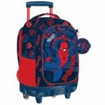 MUST Team Marvel Spider-Man Sac de chariot école primaire 34x20x44 cm