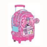 Sac de chariot scolaire Must Team pour fille école primaire 34x20x45 cm