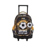 Trolleybus Must Team Noir 34x20x44 cm pour garçon – 3 compartiments, 30 L