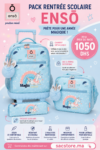 Pack Rentrée Scolaire ENSO Magic Summer Fille – 3 en 1