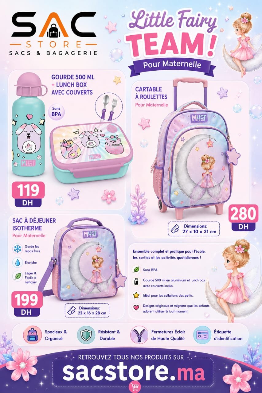 pack-maternelle-little-fairy-must-cartable-sac-isotherme-gourde-lunch-box