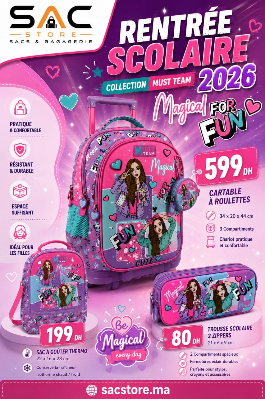 pack-scolaire-primaire-must-team-magical-for-fun-cartable-trolley-sac-isotherme-trousse